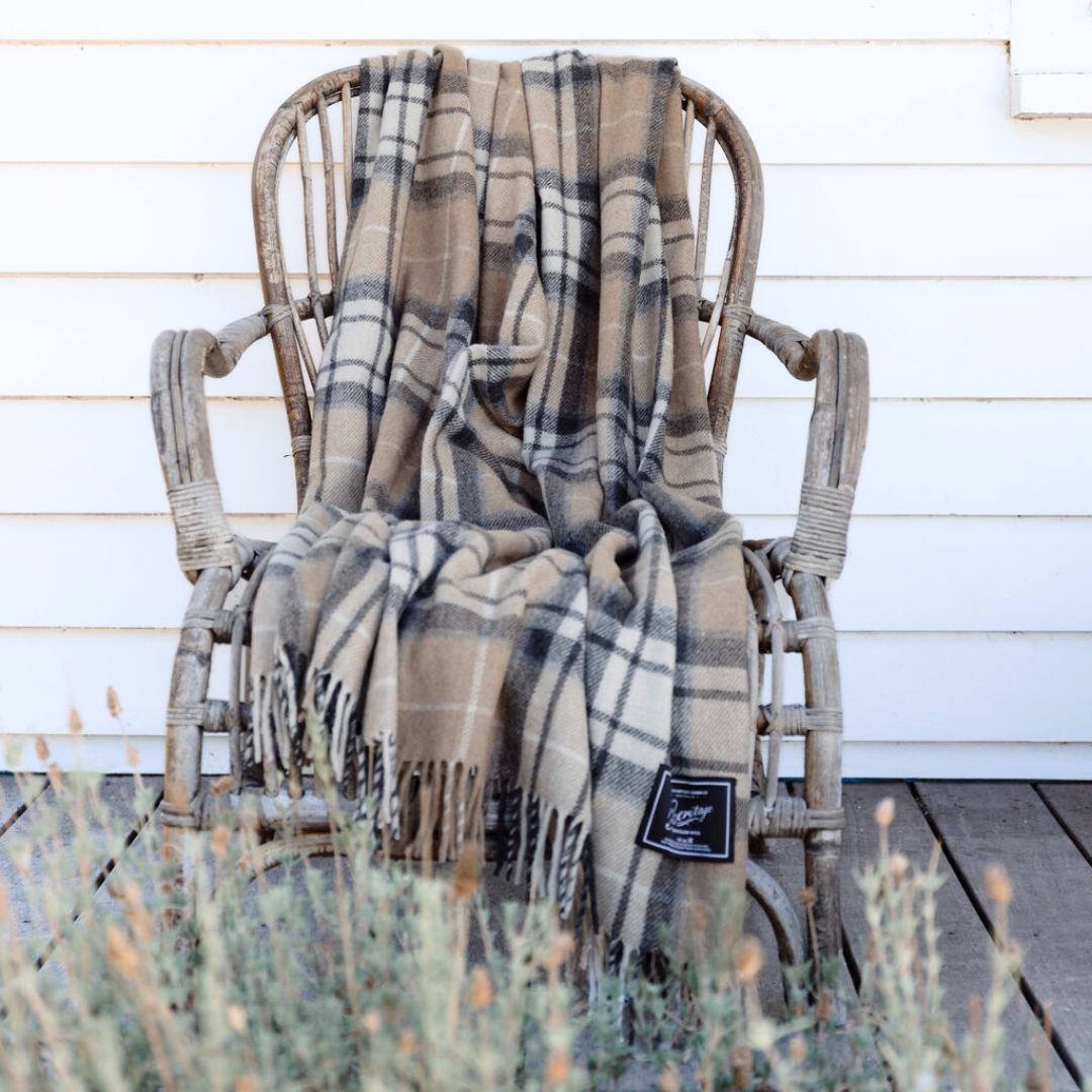 Cabin | Limited Edition Heritage Collection | Recycled Wool Tartan Blankets