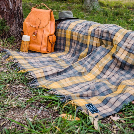 Heritage Collection | All-Weather Adventure Blankets | Gold