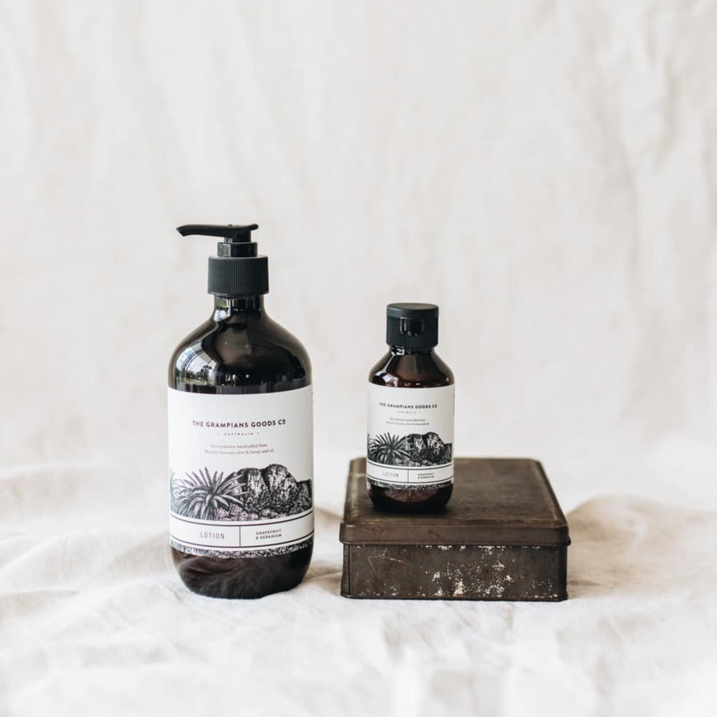 Grampians Grown Luxe Lotion | Grapefruit & Geranium | 500ml