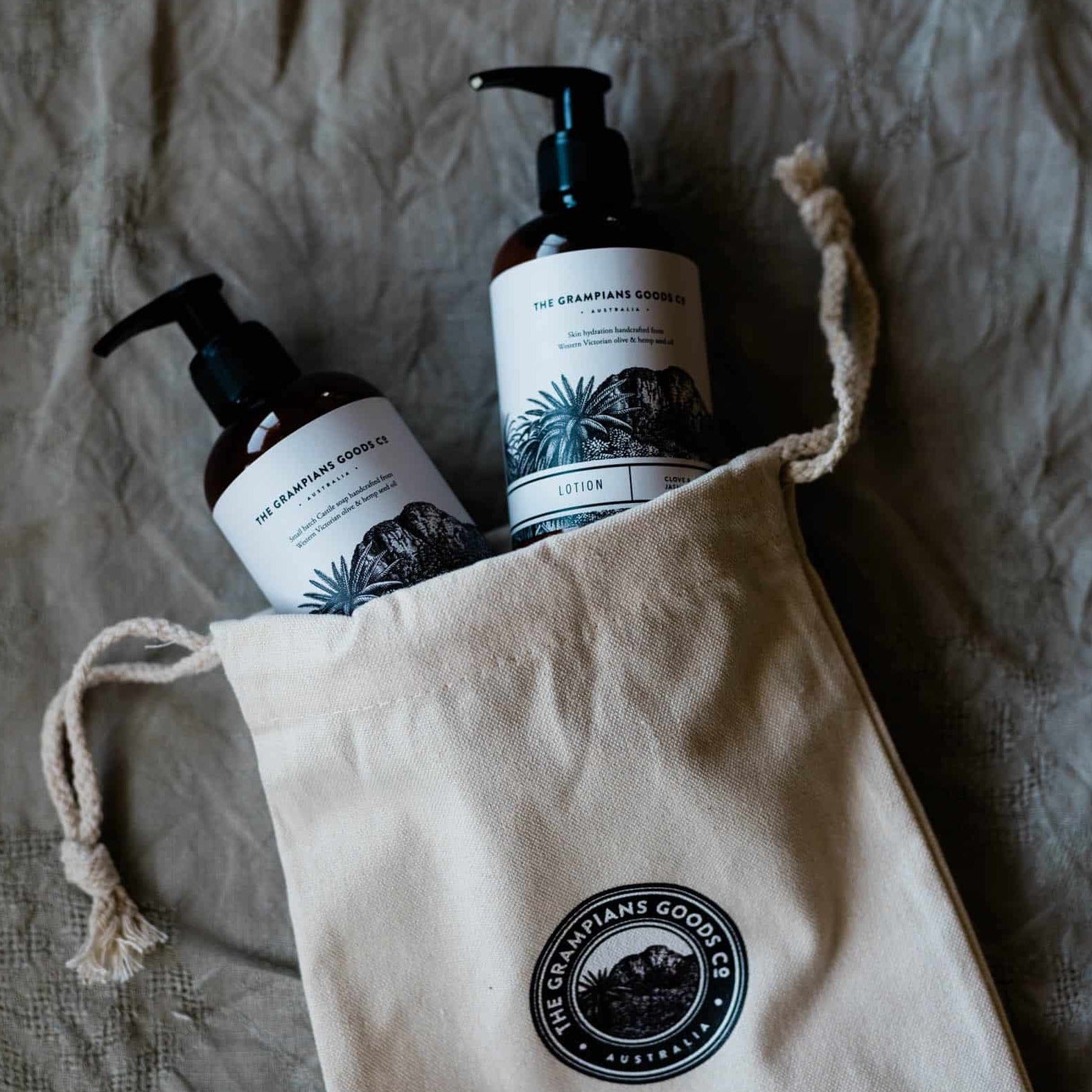 Grampians Grown Luxe Lather//Lotion Duet | Grapefruit & Geranium