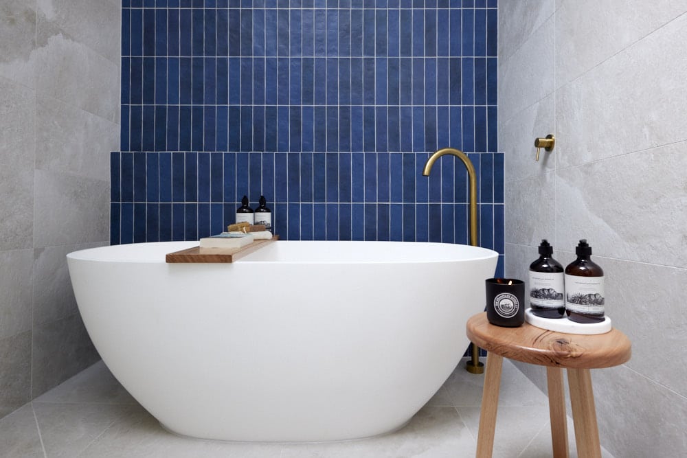 The Grampians Goods Co. Products Were Featured in Kirsty and Jesse's Master Ensuite in The Block 2021