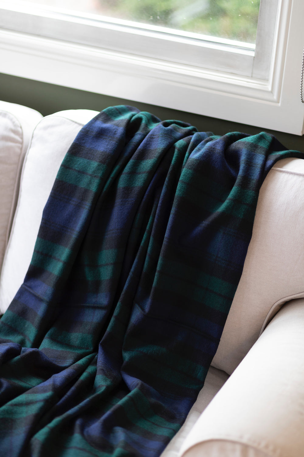 Heritage Collection | Merino Wool Tartan Throws | Forest