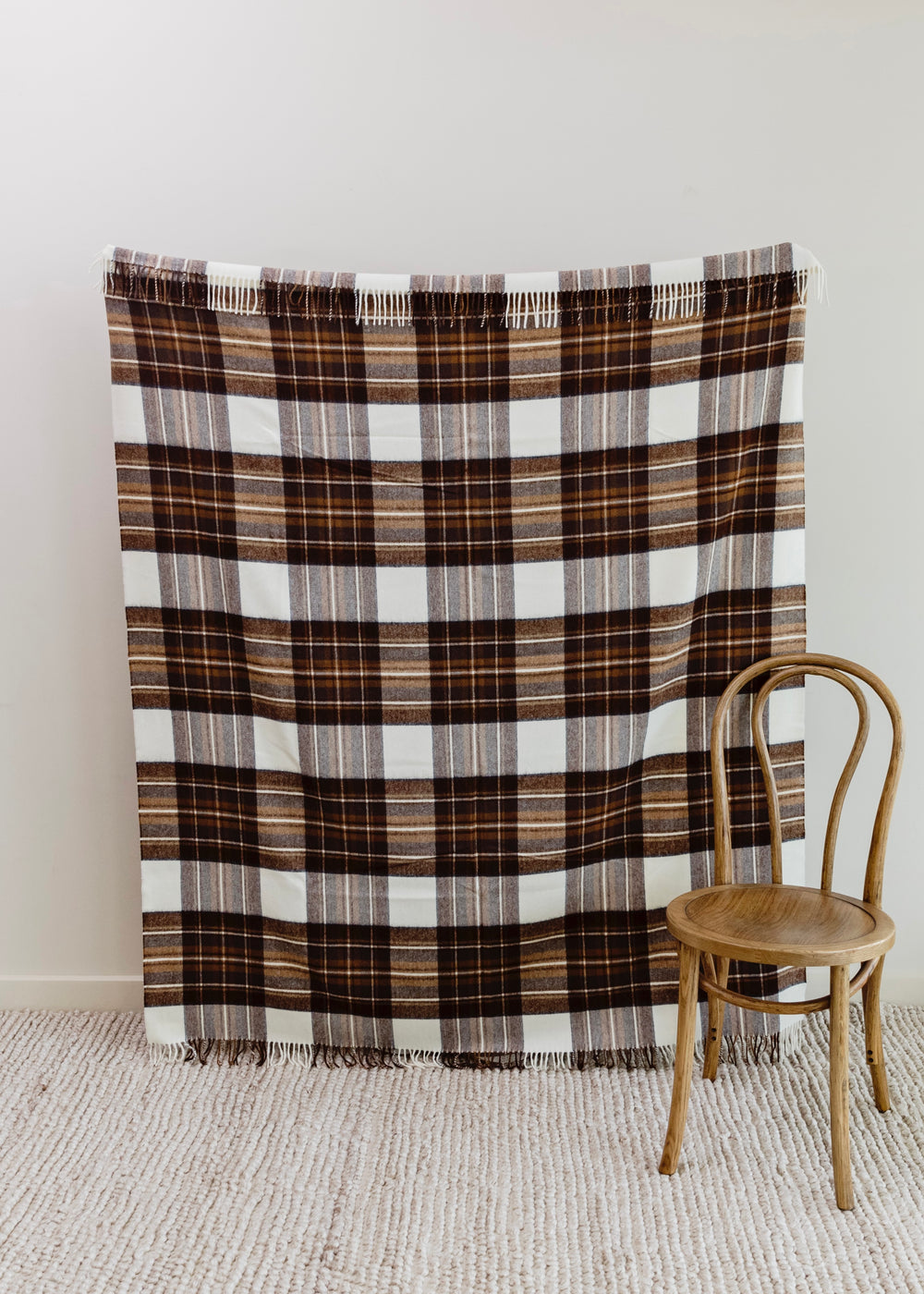 Heritage Collection | Merino Wool Tartan Throws | Malt