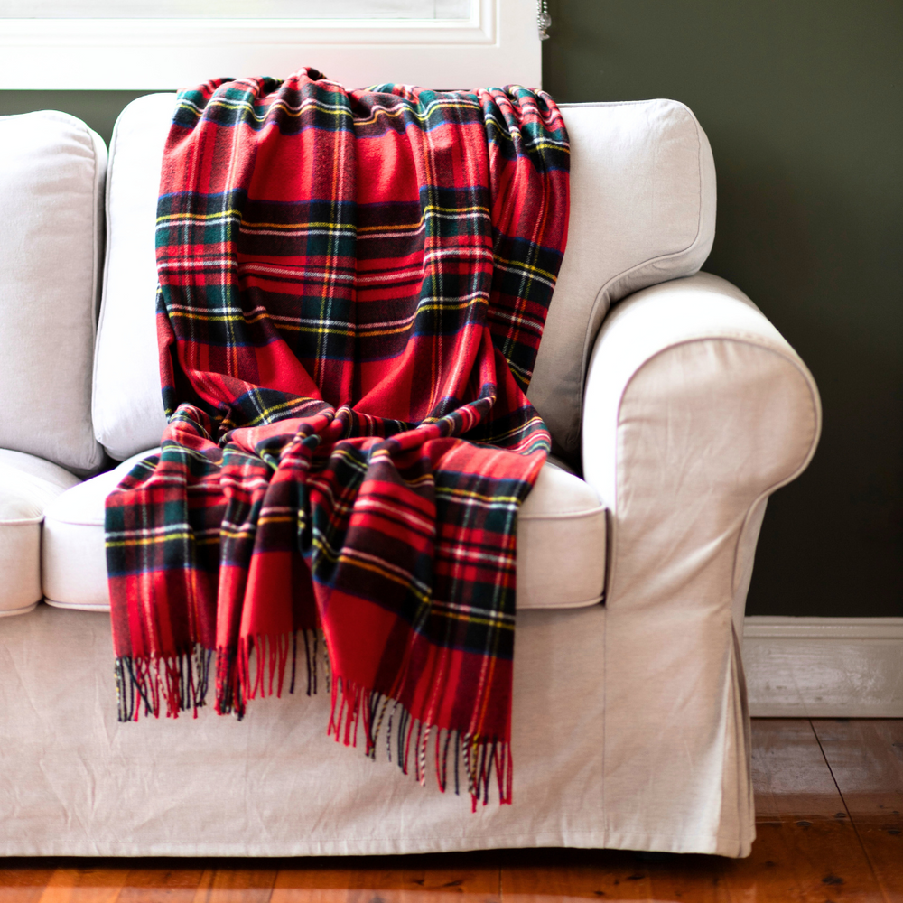 Heritage Collection | Merino Wool Tartan Throws | Traditional