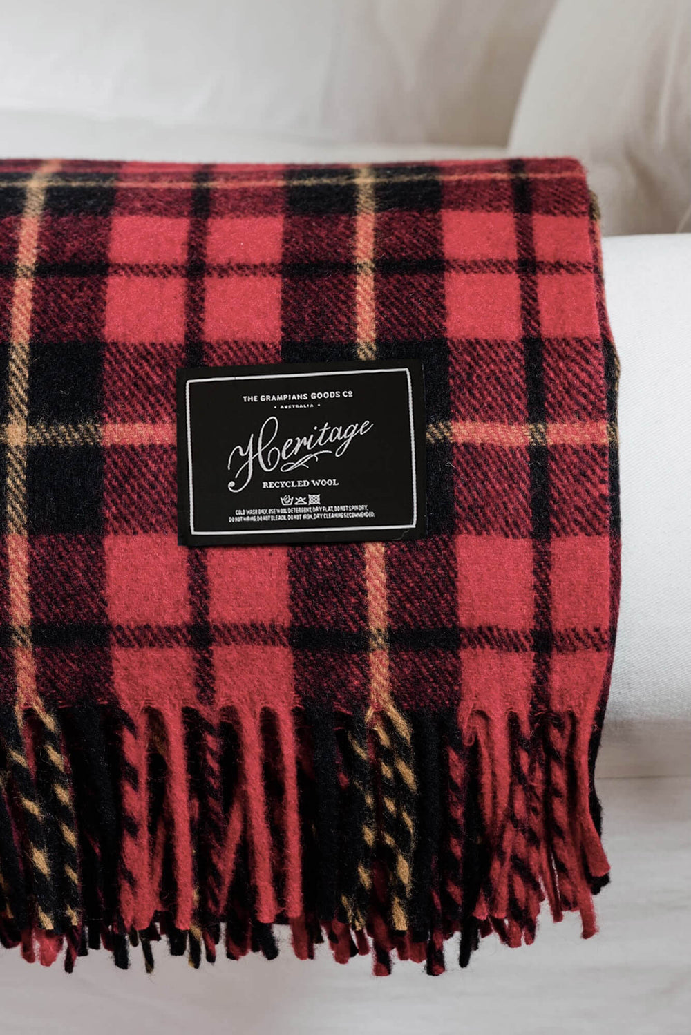 Heritage Collection | Recycled Wool Tartan Blankets | Rebellion