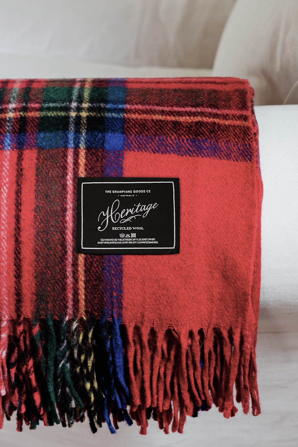 Heritage Collection | Recycled Wool Tartan Blankets | Traditional