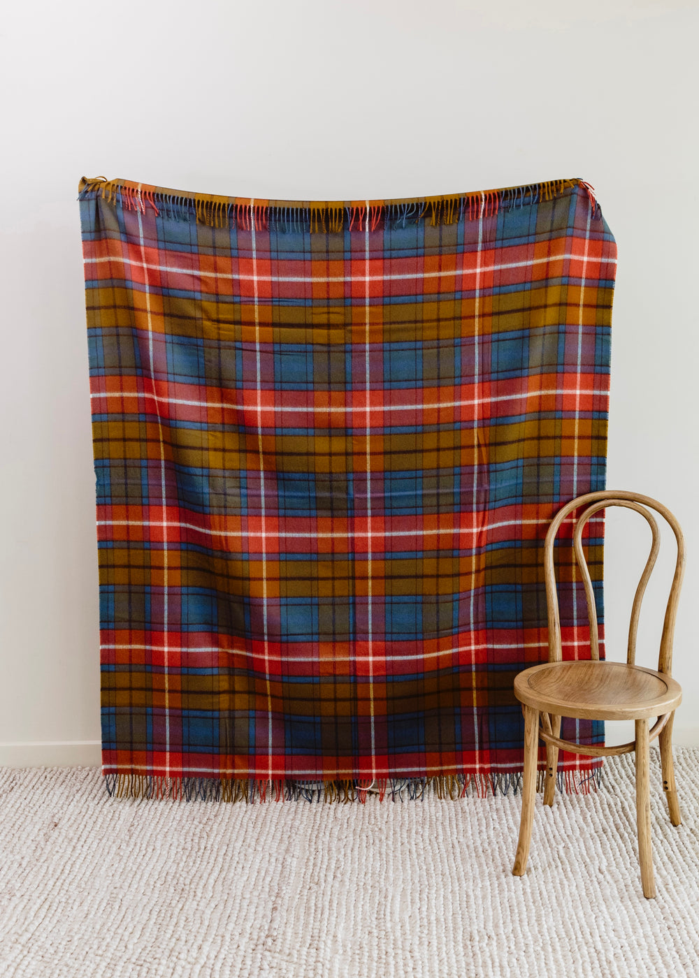 Heritage Collection | Merino Wool Tartan Throws | Autumn