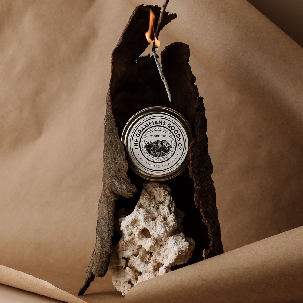 Aromatic Candle | Travel Tin | Scents of Place | Montane