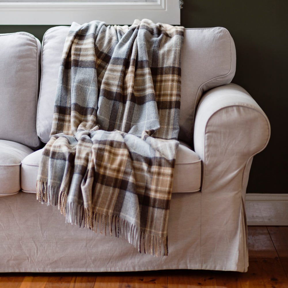 Heritage Collection | Merino Wool Tartan Throws | Winter