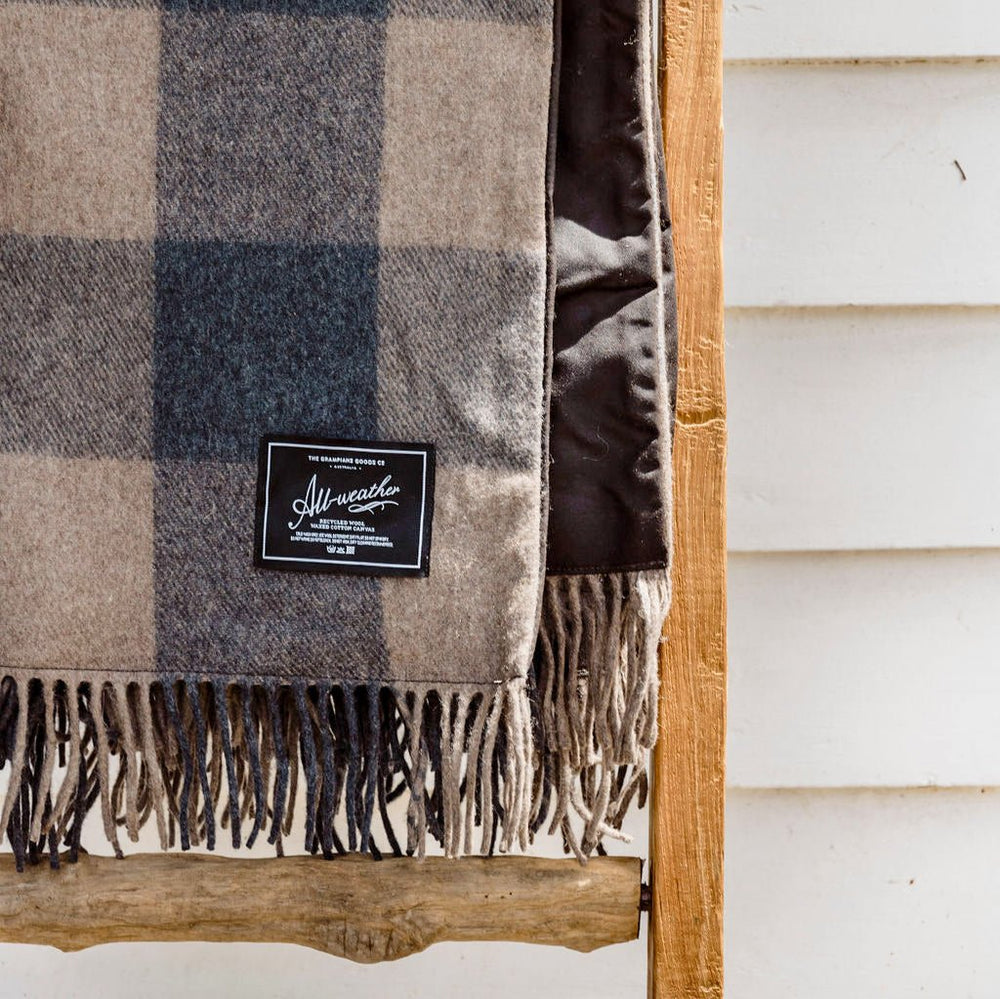 Antipodean Collection | All-Weather Adventure Blankets | Ash