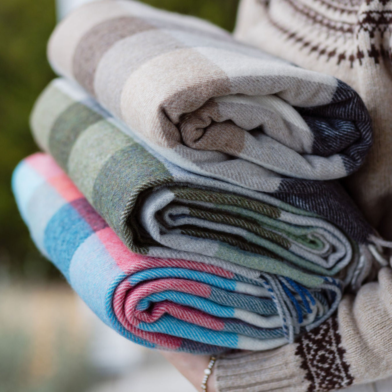 Grampiana Collection | Australian Merino Wool Throws | Silverband