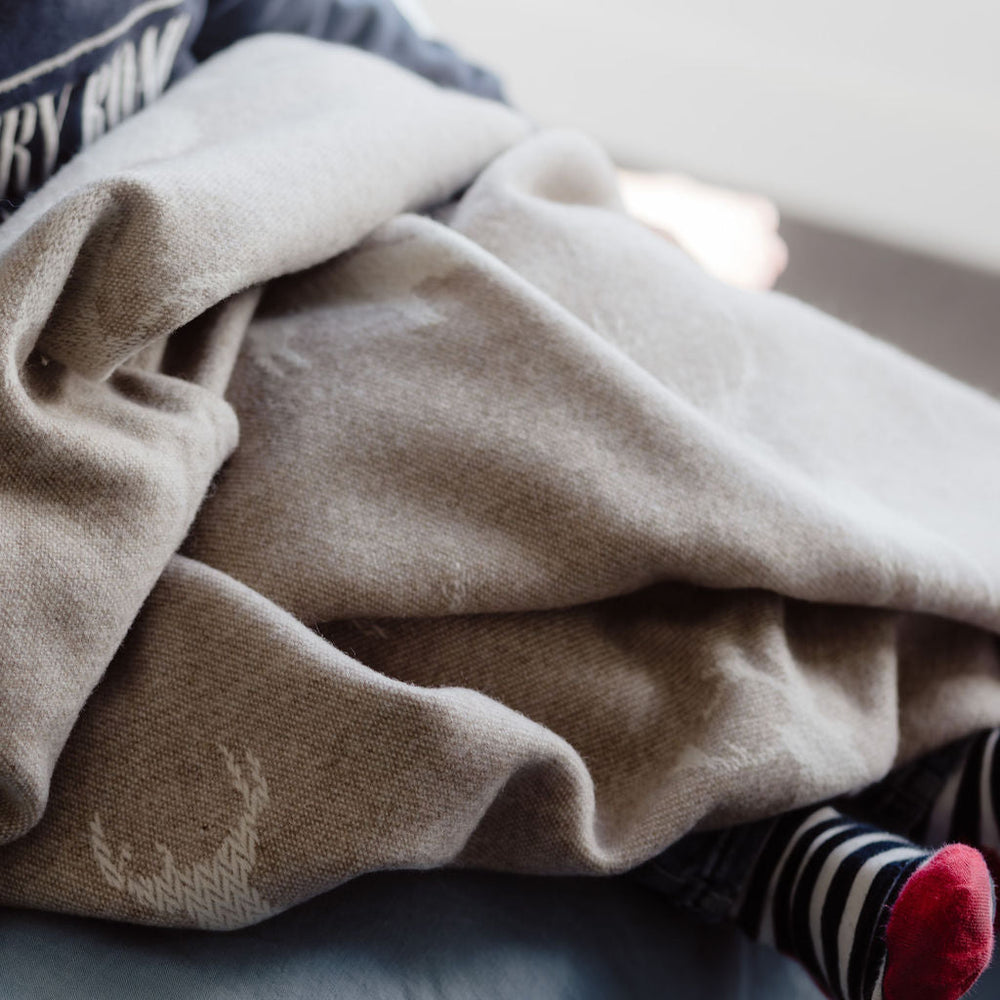 Fauna Collection | Australian Merino Wool Throws | Forest Stag