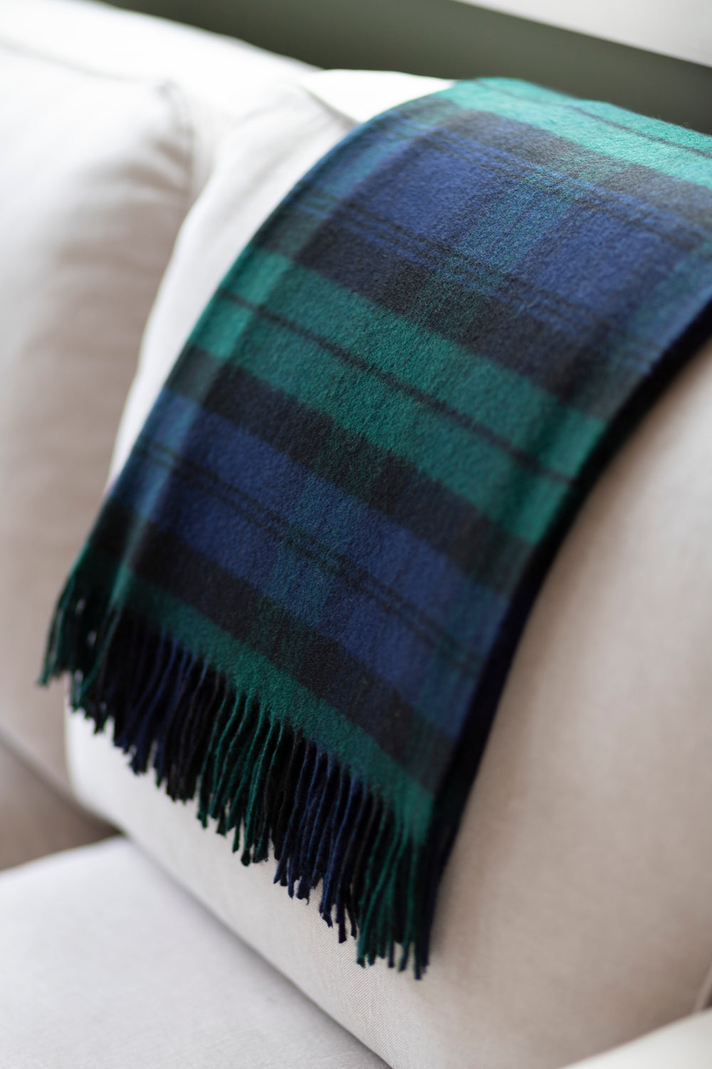Heritage Collection | Merino Wool Tartan Throws | Forest