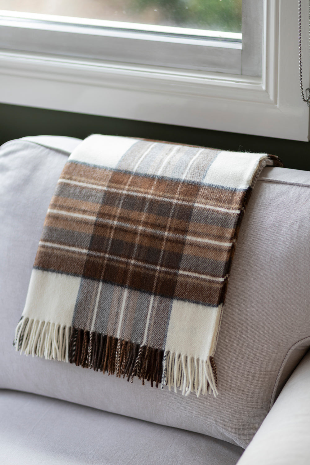 Heritage Collection | Merino Wool Tartan Throws | Malt