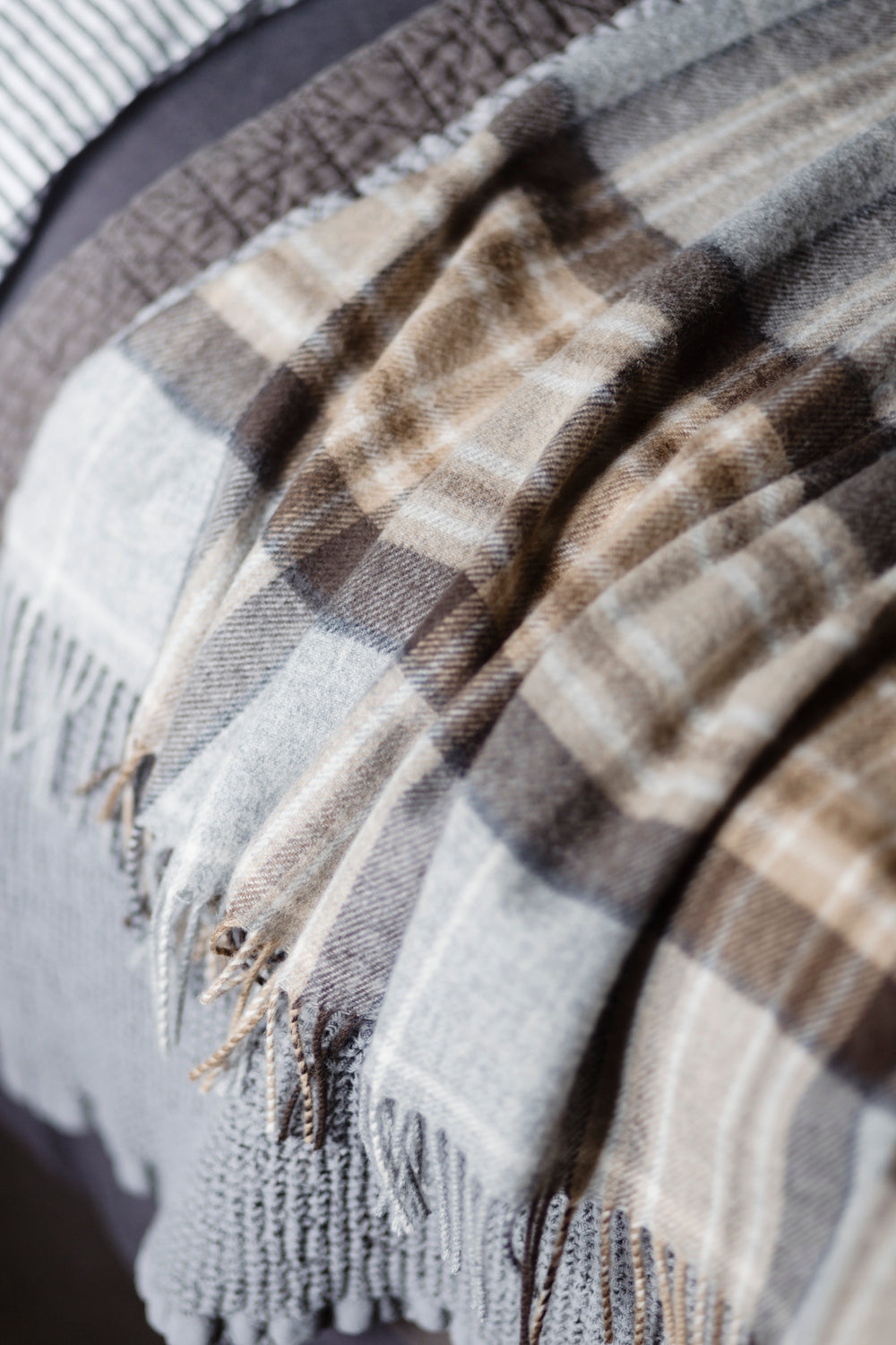 Heritage Collection | Merino Wool Tartan Throws | Winter