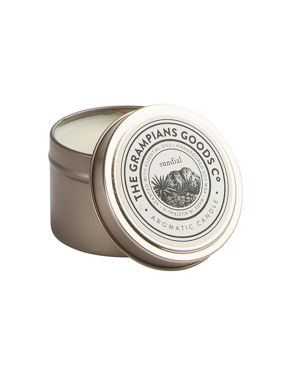Aromatic Candle | Travel Tin | Scents of Place | Sundial