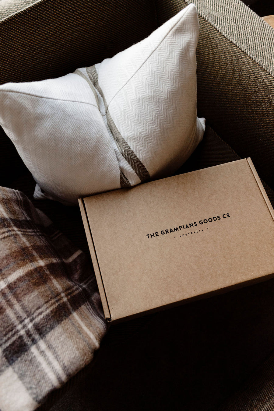 Father's Day 2026 - Paddock Pillow with branded box