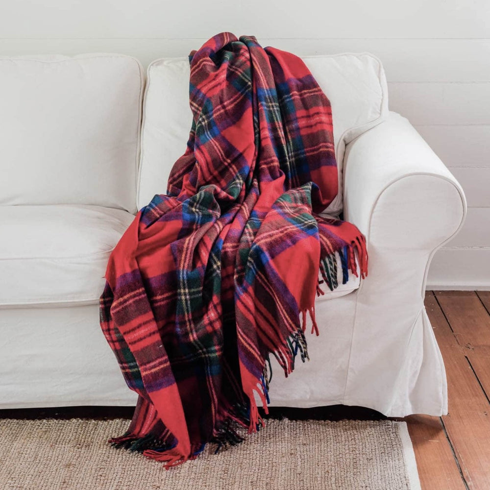 Heritage Collection | Recycled Wool Tartan Blankets | Traditional