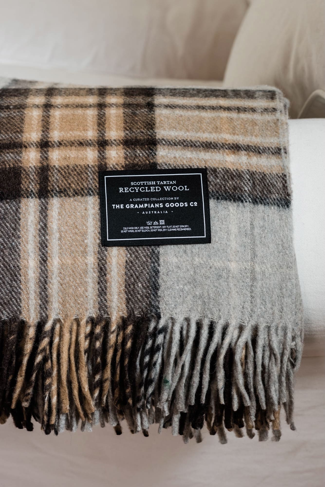 Heritage Collection | Recycled Wool Tartan Blankets
