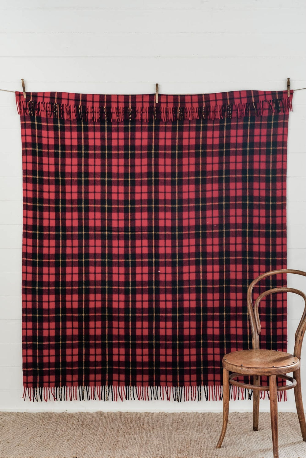 Heritage Collection | Recycled Wool Tartan Blankets | Rebellion