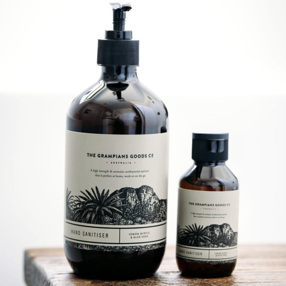 grampians goods co 100ml mini hand sanitiser